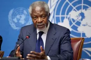 Fallece el ex secretario general de la ONU y nobel de la Paz Kofi Annan