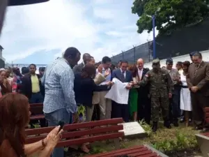 Alcaldía del Distrito Nacional inaugura parque Cruz Jiminián en Cristo Rey