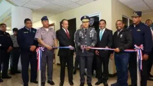 Director de la Policía inaugura destacamento en Aeropuerto Internacional La Isabela