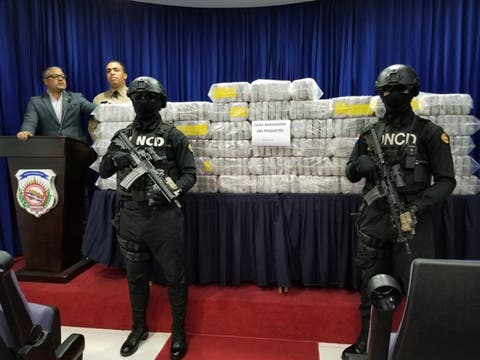DNCD ocupa 285 paquetes de cocaína en Barahona