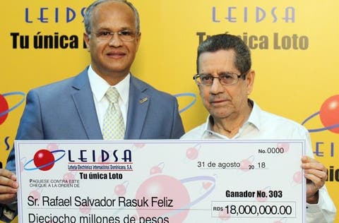 Periodista  gana 18 millones de pesos en lotería Leidsa