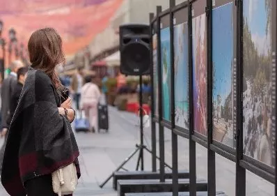 País se promociona exhibición de Moscú