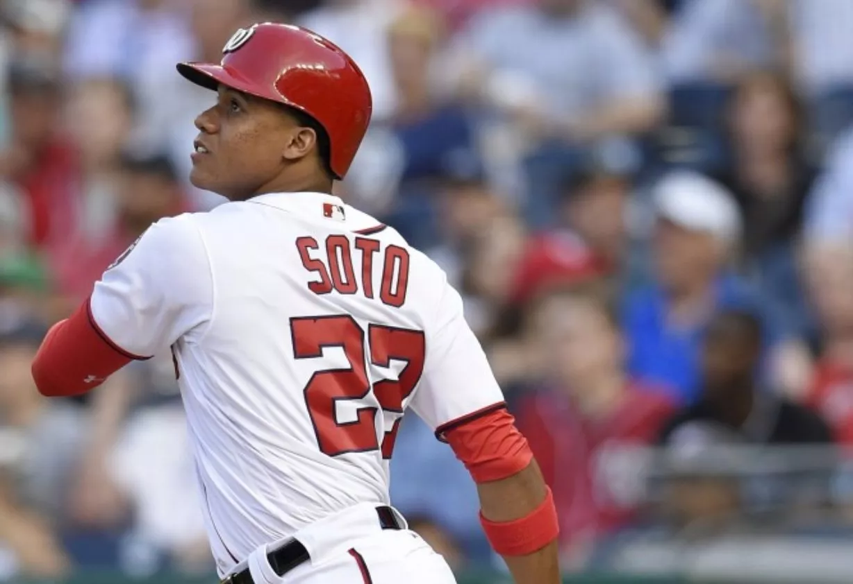 Dominicano Juan Soto retoma liderato en lucha Novato del Año de la Liga Nacional