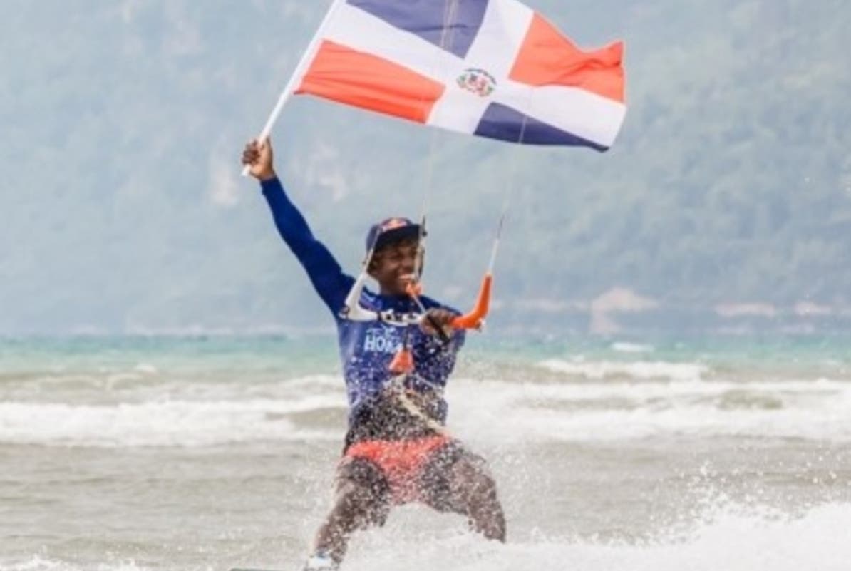 Corniel es segundo en Mundial kitesurf