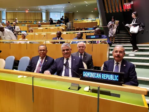 Danilo Medina se reúne con Donald Trump, secretario general ONU y líderes de otros 30 países, para coordinar acciones en lucha contra drogas