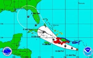 Depresión tropical Isaac seguirá provocando lluvias