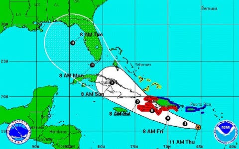 Depresión tropical Isaac seguirá provocando lluvias