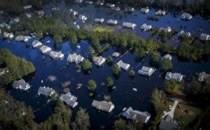 Una semana después de Florence, continúan las inundaciones