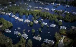 Una semana después de Florence, continúan las inundaciones