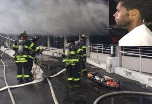 Policía NY arresta sospecho de incendio en Brooklyn que dejó 21 heridos y 137 autos quemados