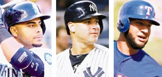 Nelson  Cruz, Nomar Mazara y  Gary Sánchez con jonrones más largos