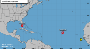 Fuertes lluvias y vientos sobre la Florida por tormenta tropical Gordon