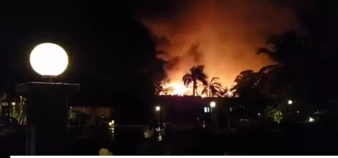 Incendio destruye varios salones del hotel Meliá en Bávaro