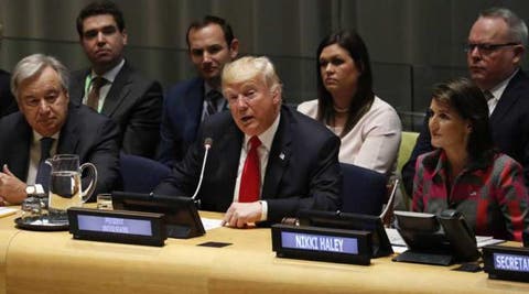 Trump pide en la ONU “desmantelar la producción de drogas” a nivel global