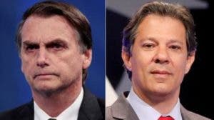 Elecciones en Brasil: Jair Bolsonaro y Fernando Haddad disputarán la segunda vuelta, a la que el ultraderechista llega con amplia ventaja