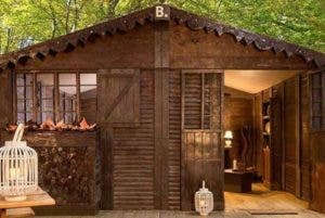 La cabaña de chocolate de Francia