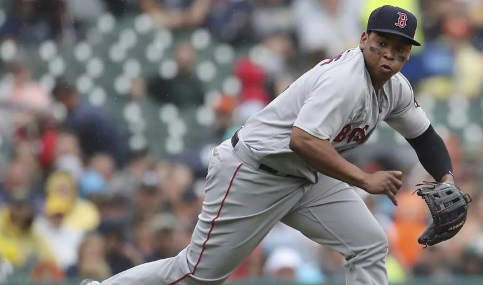 Antesalista dominicano Rafael Devers está dándolo todo a la causa de Medias Rojas