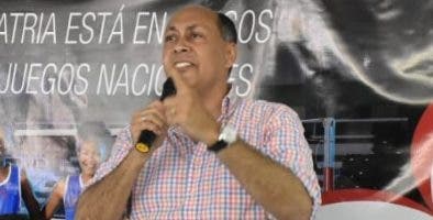 Luis René  Canaán dice Danilo Díaz cumple con Juegos Nacionales