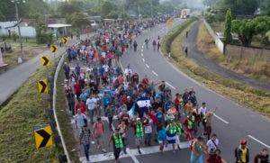 EE.UU dice sobre la caravana que el cruce será “humanitario” y “ordenado»