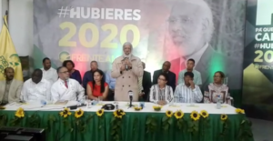 Hubieres lanza precandidatura; dice «si no se pone un alto al PLD será peor que gobiernos  de Trujillo y Balaguer»