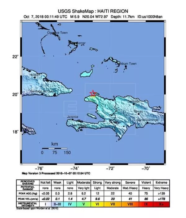 Equipos médicos llegan a zonas afectadas por terremoto de 5,9 en Haití