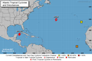 Michael está a punto de convertirse en huracán en camino a Florida