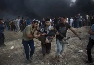 Siete palestinos muertos por disparos de soldados israelíes en Gaza