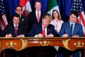 Estados Unidos, México y Canadá firman el tratado comercial T-MEC