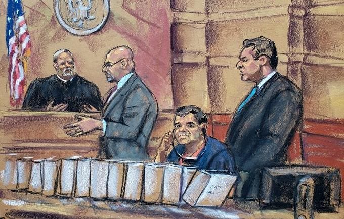 El Chapo afronta desde mañana un juicio que puede costarle la cadena perpetua