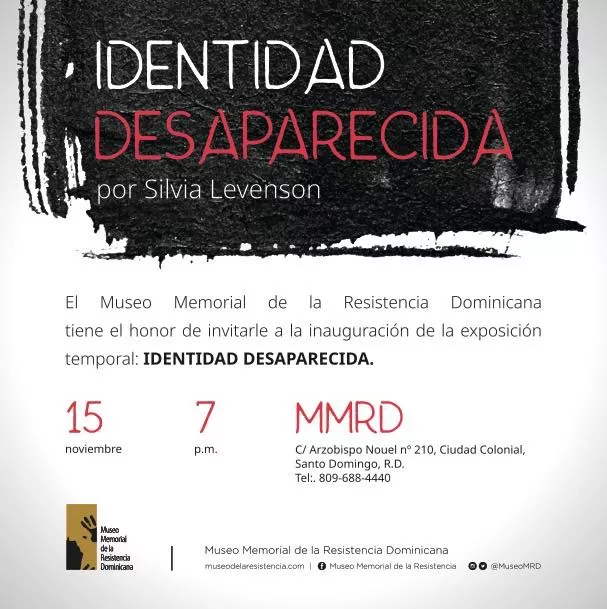 Artista Silvia Levenson presentará la exposición “Identidad Desaparecida”