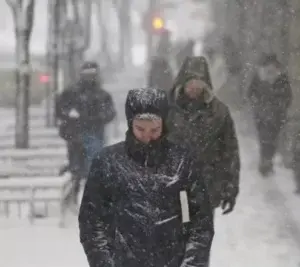 Primera nevada en NY se espera para este martes