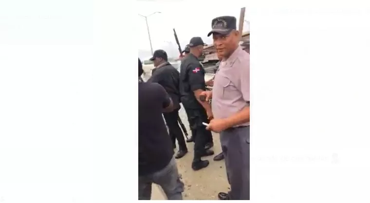 Policía Nacional suspende al sub-comandante del destacamento Los Frailes por agredir hombre