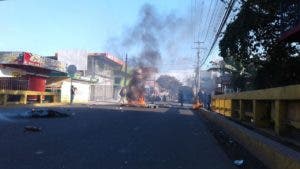 Protestan en San Francisco de Macorís en rechazo a sentencia contra Marlin Martínez