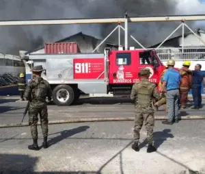 Ejército envía unidades de búsqueda, rescate y seguridad a instalaciones de Polyplas