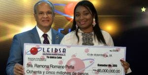 Profesora se gana RD$85 millones en la Leidsa