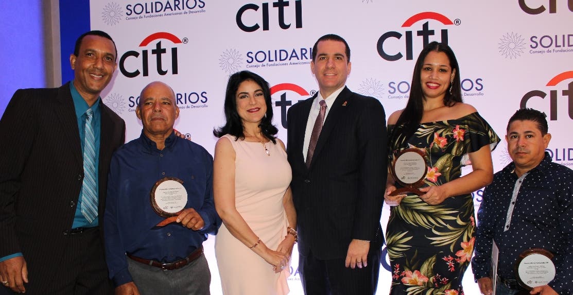 Ganadores de premios Microempresariales Citi