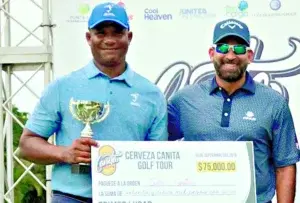 Julio Santos gana quinta parada golf