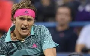 Zverev casi elimina  rival Schwartzman