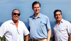  Erick Trump, hijo de Donald Trump, visitó Cap Cana en febrero pasado y se reunió con los promotores. Archivo