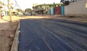 Alcaldía inicia asfaltado de calles en el sector Brisas del Este