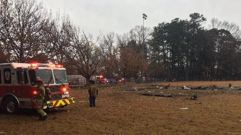 Se estrella avioneta en Atlanta, no hay sobrevivientes