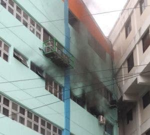 Conato de incendio afectó la cuarta planta del edificio de la Digesett