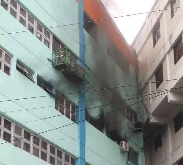 Conato de incendio afectó la cuarta planta del edificio de la Digesett