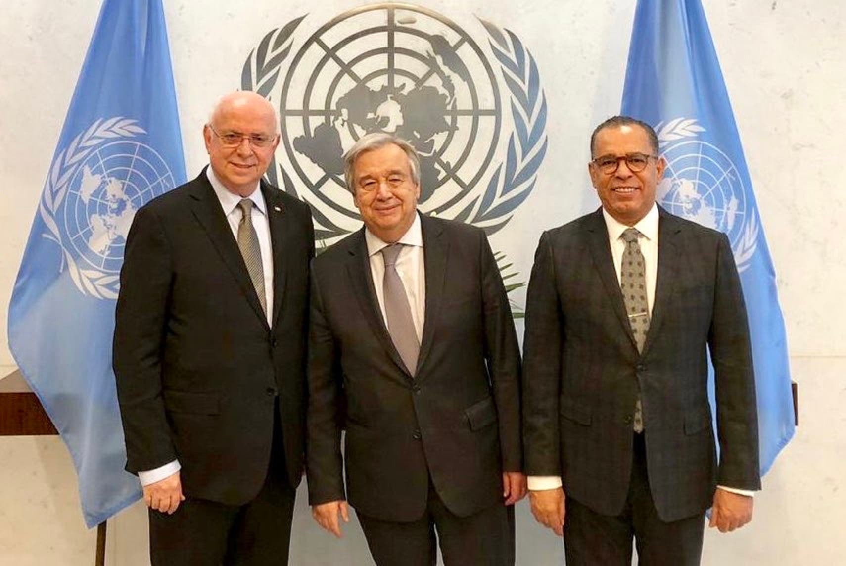 Embajador dominicano sostiene reunión de trabajo con secretario general ONU