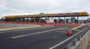 Ponen en operación 4 nuevos carriles en el peaje de la autopista  Las Américas