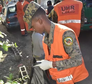 Ejército realiza operativo de limpieza