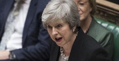 May recibe apoyo diputados para “brexit”