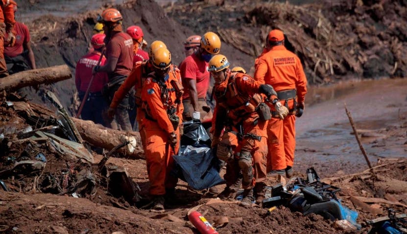 Ruptura de represa deja 84 muertos en Brasil