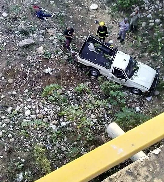 Accidente de tránsito deja un muerto y un herido en maltrecha carretera Puerto Plata-Navarrete