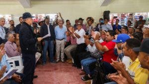 Danilo Medina propone mejorar ganadería en El Pino, Dajabón